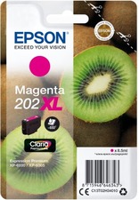 Epson ink C13T02H34010, 202 XL, magenta, 8.5ml,- prošlá expirace (2020); obal B (viz. popi