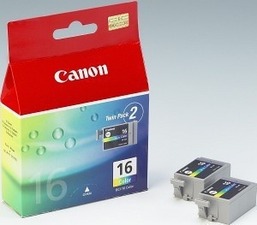 Canon originální ink BCI16C, color, 9818A020, 9818A002, Canon Pixma i90, Selphy D8706
