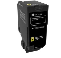 Lexmark originální toner 84C2HYE, yellow, 16000str., return, high capacity, Lexmark CX725d