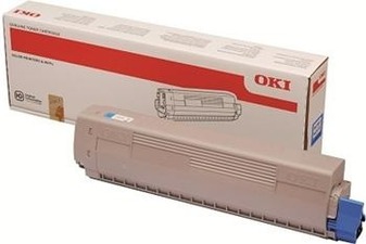 OKI originální toner 45862839, cyan, 7300str., OKI MC853, MC873
