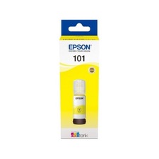 Epson originální ink C13T03V44A, 101, yellow, 70ml, Epson EcoTank L6160,L6170,L6190,L4150,