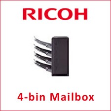 Originální Ricoh 407088, 4-Bin Mailbox Type - poškození obalu B (viz. popis)