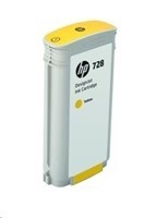 HP originální ink F9J65A, No.728, yellow, 130ml, HP DesignJet T730, DesignJet T830, Design