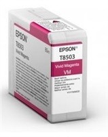 Epson originální ink C13T850300, magenta, 80ml, Epson SureColor SC-P800