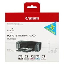 Canon originální multipack PGI72, PBK/GY/PM/PC/CO, 6403B007, Canon PIXMA Pro-10