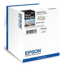 Epson originální ink C13T74414010, black - expirace (2022)