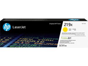 HP TerraJet originální toner W2192X, HP 219X, yellow, 2500str., high capacity