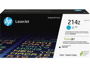 HP originální toner W2141Z, HP 214Z, cyan, 26000str.