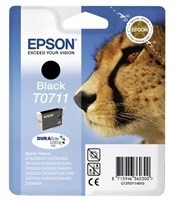 Epson originální ink C13T07114011, black, 245str., 7,4ml, Epson D78, DX4000, DX4050, DX500