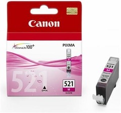 Canon originální ink CLI521M, magenta, 470str., 9ml, 2935B001, Canon iP3600, iP4600, MP620
