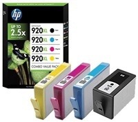 HP originální ink C2N92AE, CMYK, HP 920XL, HP- prošlá expirace (2020)