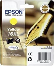 Epson originální ink C13T16344012, T163440, 16XL, yellow, 6.5ml, Epson WorkForce WF-2540WF