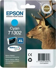 Inkoustová cartridge Epson Stylus Office BX320FW, C13T13024010, modrá, T1302, 10,1 ml, 765
