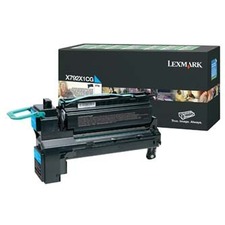 Tonerový cartridge Lexmark C792, X792, cyan, X792X1CG, 20000s, return, O