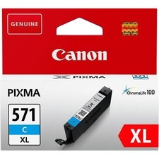 Canon originální ink CLI571C XL, cyan, 11ml, 0332C001, Canon PIXMA MX5750, 6850, 7750