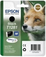 Epson originální ink C13T12814011, T1281, black, 5,9ml, Epson Stylus S22, SX125, 420W, 425