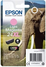 Epson originální ink C13T24364012, T2436, light magenta, 24XL, 9,8ml, Epson