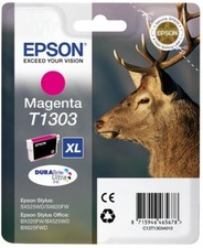 Epson originální ink C13T13034012, T1303, magenta, 765str., 10,1ml, Epson Stylus Office BX