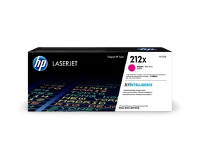 HP originální toner W2123X, magenta, 10000str., HP 212X, High Yield, HP Color LaserJet Ent