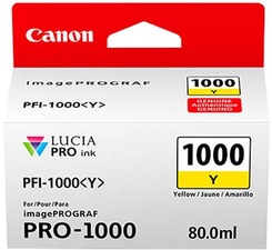 Canon cartridge PFI-1000 Y Yellow Ink Tank