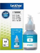 Brother originální ink BT-5000C, cyan, 5000str., Brother DCP T300, DCP T500W, DCP T700W