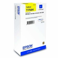Epson originální ink C13T756440, T7564, L, yellow, 1500str., 14ml, 1ks, Epson WorkForce Pr