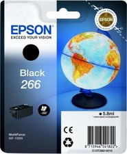 Epson originální ink C13T26614010, 266, black, 5,8ml, Epson WF-100W