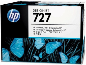HP originální sada pro výměnu tiskové hlavy B3P06A, HP 727, CMYK, HP DesignJet T1500, T250