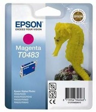 Epson originální ink C13T048340, magenta, 430str., 13ml, Epson Stylus Photo R200, 220, 300