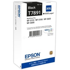 Inkoustová cartridge Epson WorkForce Pro WF5620DWF, WF5110DW, C13T789140, black, 65 ml