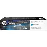 HP originální ink L0R13A, No.981Y, cyan - expirace (jun2021)