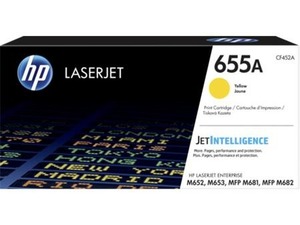 HP originální toner CF452A, yellow, 10500str., HP 655A, HP Color LaserJet Enterprise M652d