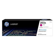 HP originální toner CF543A, magenta, 1300str., HP 203A, HP Color LaserJet Pro M254dw, nw,