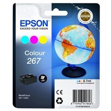 Epson originální ink C13T26704010, 267, color, 6,7ml, Epson WF-100W