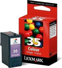 Lexmark 18C0035E, #35XL, color - poškození obalu kategorie D (viz. popis)