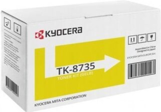 Kyocera originální toner TK-8735Y, yellow, 40000str., 1T02XNANL0, Kyocera TASKalfa 7052ci,