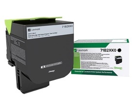 Lexmark toner pro CS/CX517 black, 71B2XK0, Return, 8 000 stran