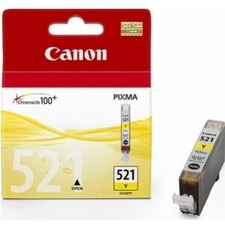 Canon CLI521Y, yellow, 2936B001 - poškození obalu kategorie B (viz. popis)