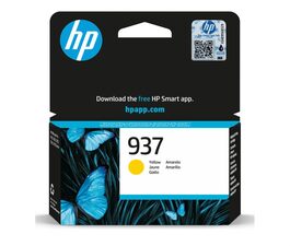 HP originální ink 4S6W4NE, HP 937, yellow, 800str.