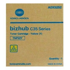 Toner Konica Minolta Bizhub C35/P, yellow, TNP-22Y, 6000s, A0X5252, O