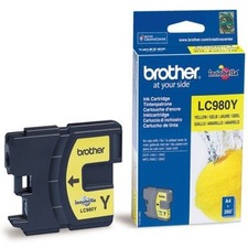 Inkoustová cartridge Brother DCP 145C / DCP165C, LC-980Y, yellow, O - poškození obalu E (v