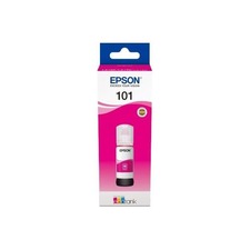 Epson originální ink C13T03V34A, 101, magenta, 70ml, Epson EcoTank L6160,L6170,L6190,L4150