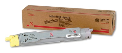 Toner Xerox Phaser 6250, yellow, 106R00674 - poškození obalu B (viz. popis)