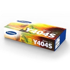 Samsung toner CLT-Y404S, yellow - poškození obalu kategorie E (viz. popis)