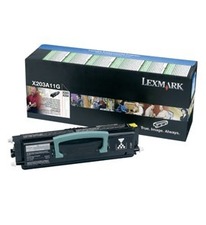 Tonerový cartridge Lexmark X203, X204, black, X203A11G, 2500s, return, O