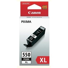 Canon originální ink PGI550BK XL, black, 22ml, 6431B001, Pixma 7250, MG5450, MG6350,