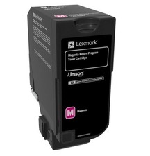 Tonerová cartridge Lexmark CS720, CS725, CX725 Magenta Return Programme, 74C20M0, 3 000 st