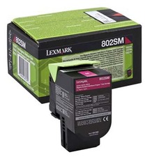 toner, Lexmark, CX310dn, CX310n, magenta, 80C2SM0, 2000 str. - poškození obalu B (viz. pop
