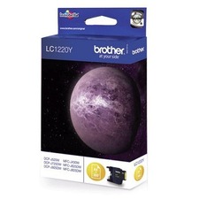 Inkoustová cartridge Brother DCP J925 DW, LC-1220Y, yellow, 300s, O