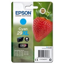 Epson originální ink C13T29924012, T29XL, cyan, 6,4ml, Epson Expression Home XP-235,XP-332
